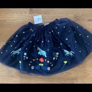Hanna Andersson Unicorn tulle skirt